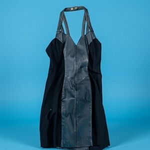 Wilson Black Leather Dress